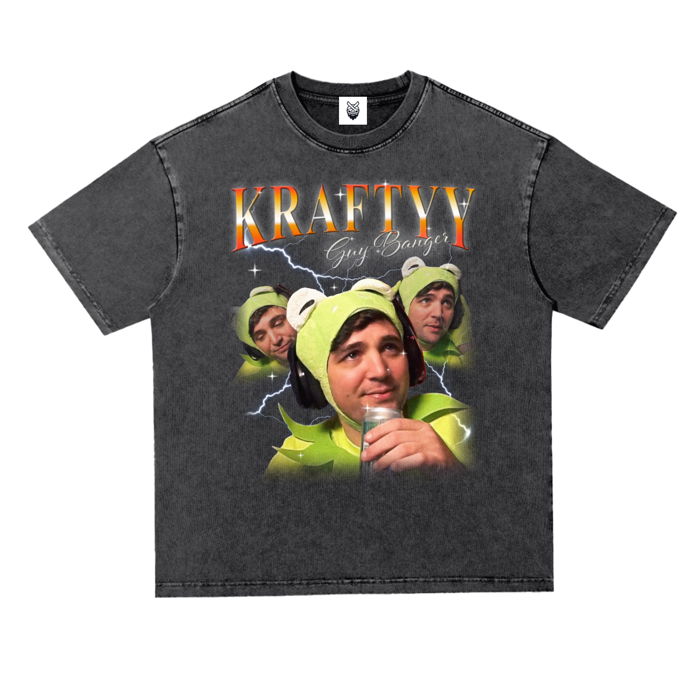 Snow Washed Heavyweight Oversize T-Shirt