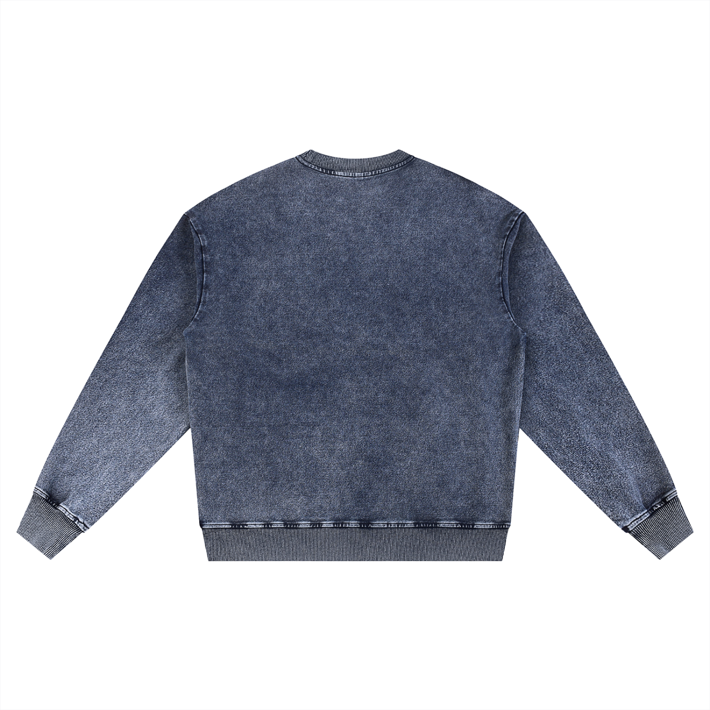 Snow Wash Oversized Crewneck Sweatshirt [SFW Version]