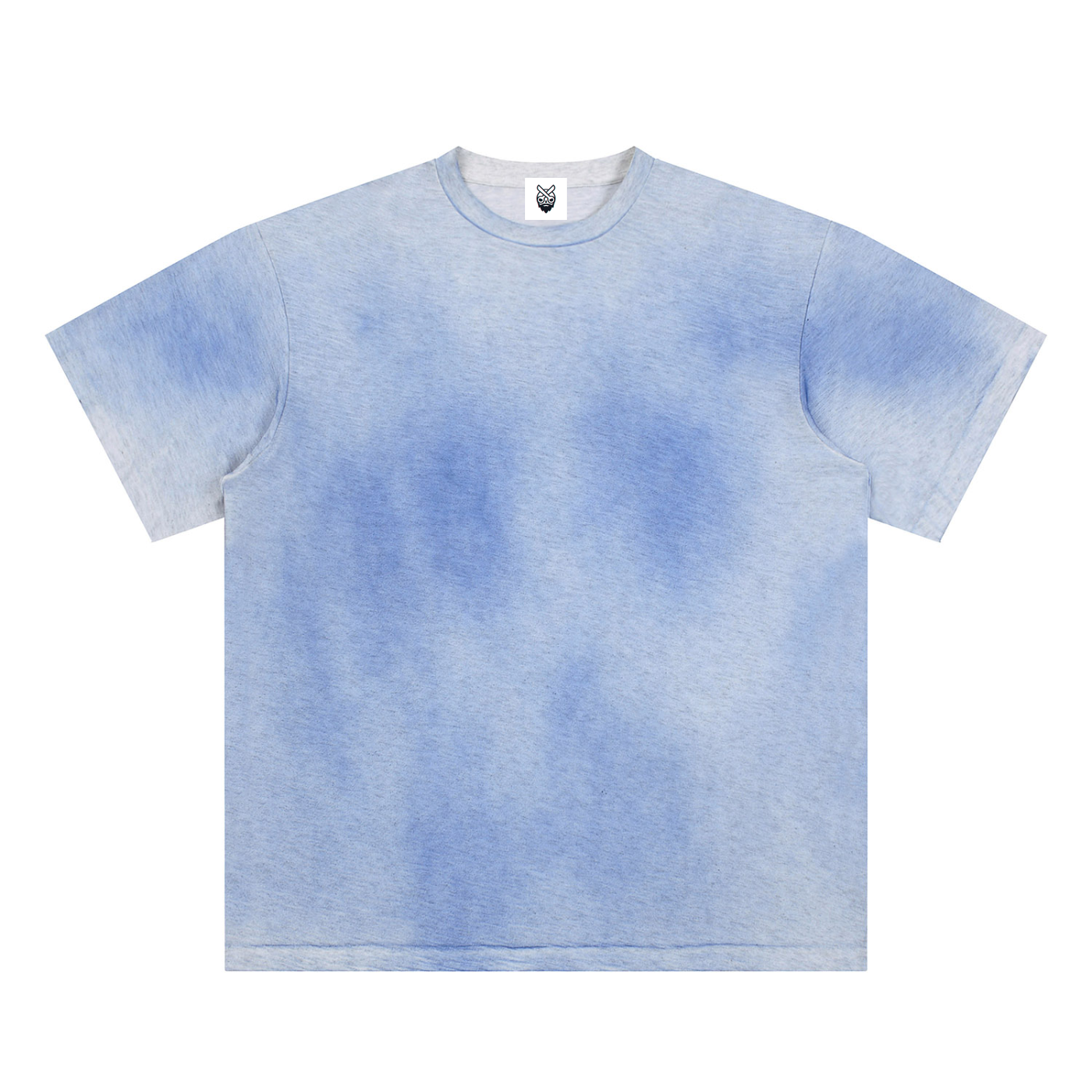 BACK PRINT Sun Fade Hand-Painted T-Shirt